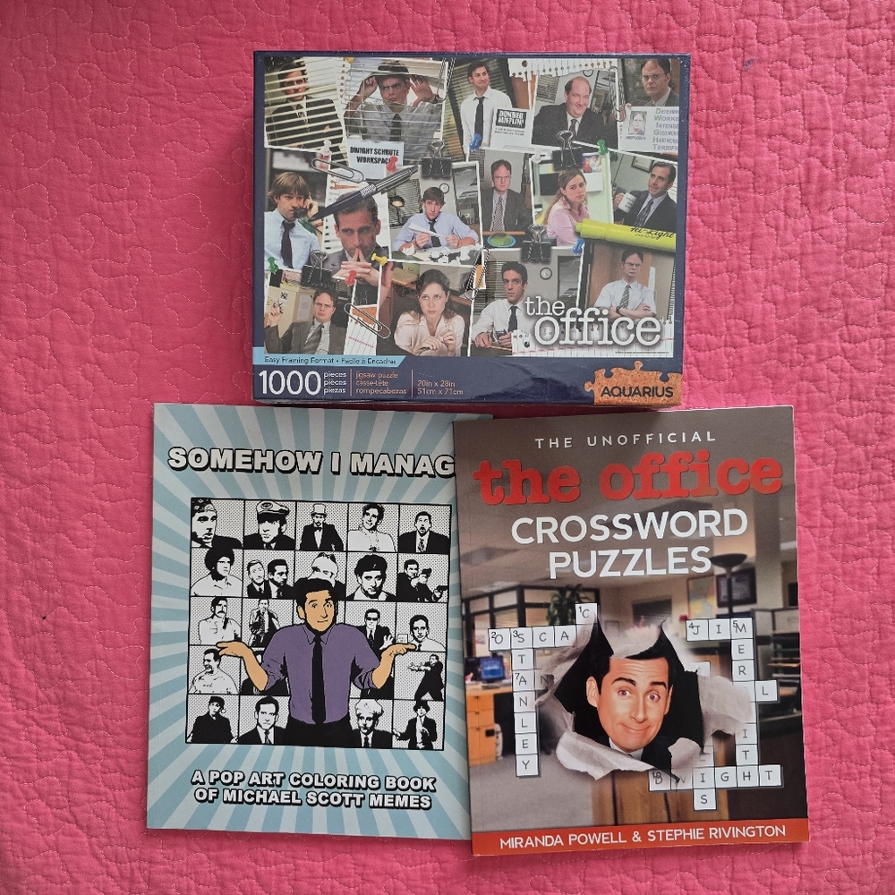 The Office Activity Gift Bundle Puzzle And Activity Books